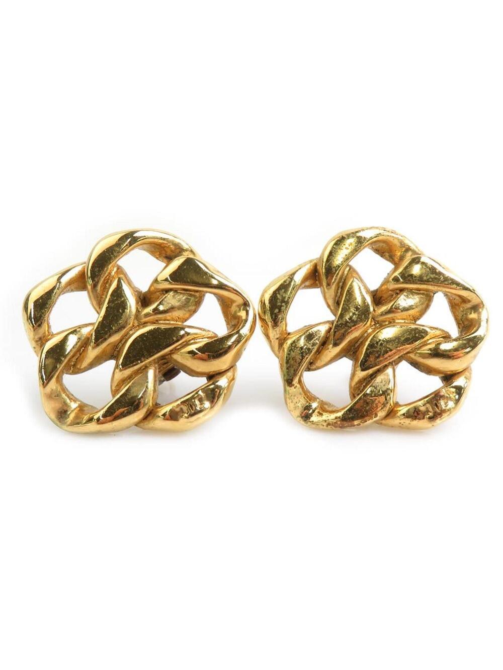 Chanel Earrings Gold-Tone Metal #244087C49B